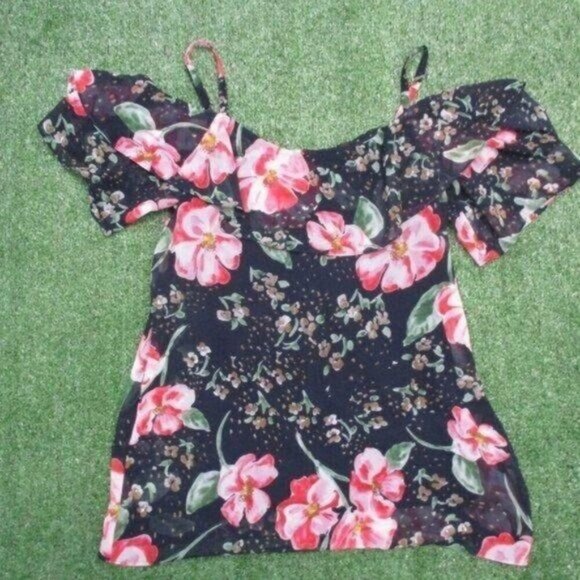 CAbi Fairy Tale Cold Shoulder Sail Away Tank Top Blouse 5220 XS - Picture 3 of 5